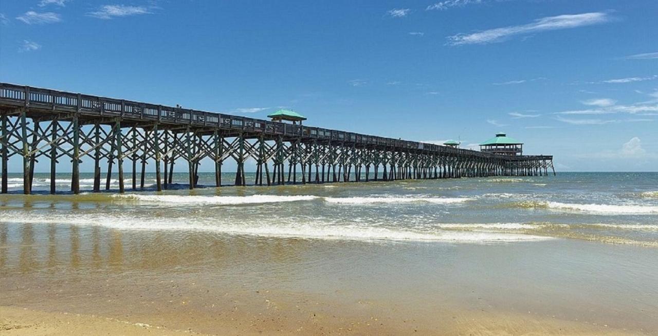 Folly Vacation Laid Back Casual Beach Bungalow 209-B Folly Beach Exteriör bild